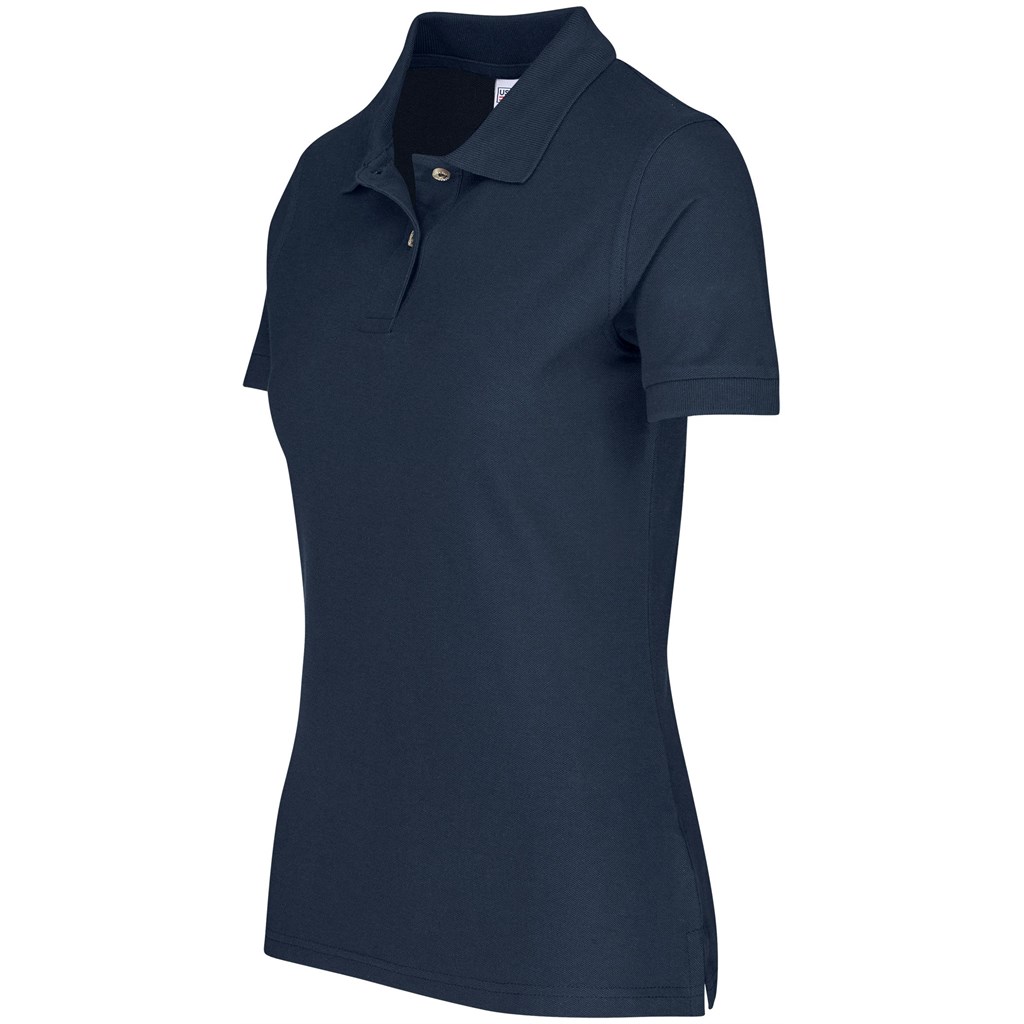 Ladies Boston Golf Shirt - Navy - Image 2