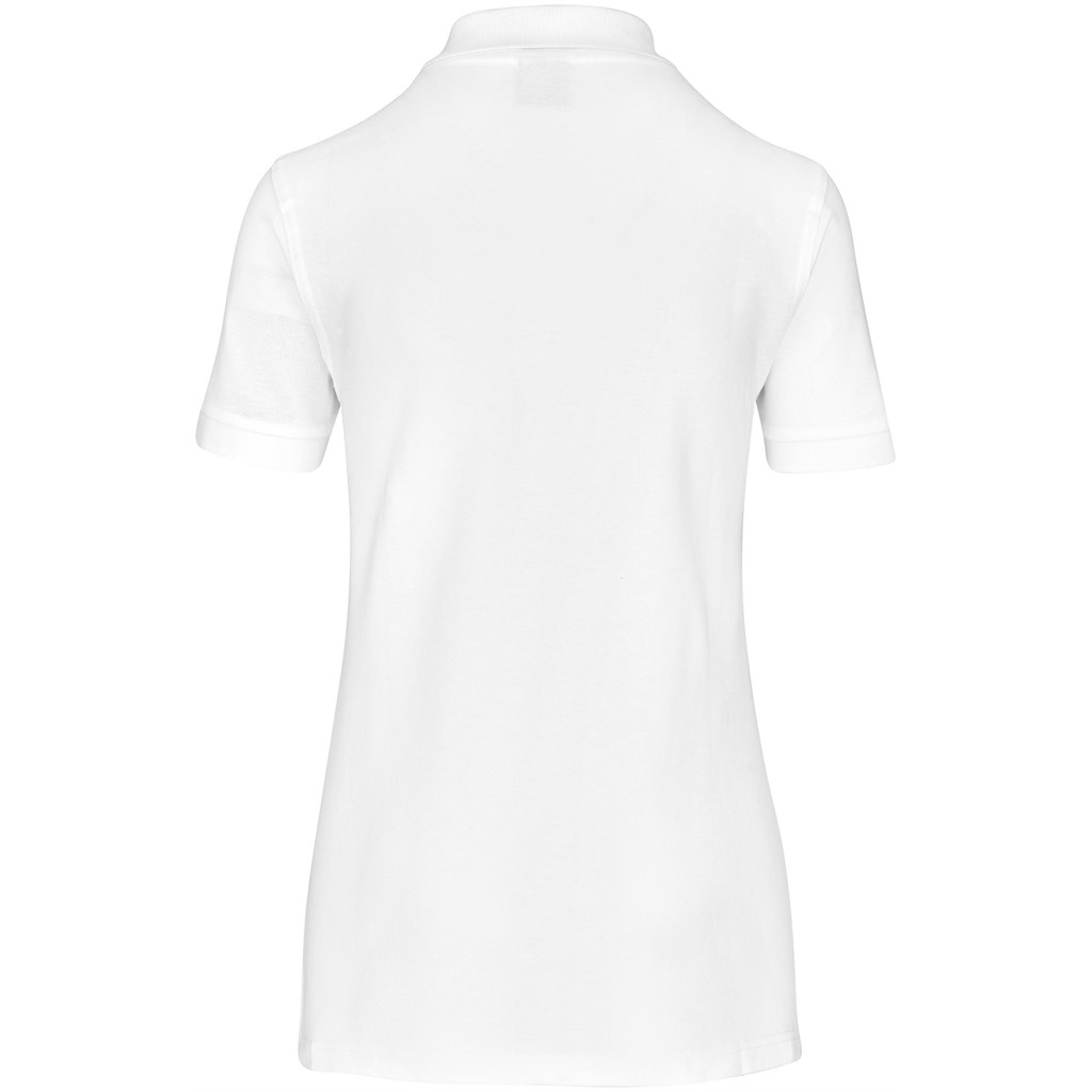 Ladies Boston Golf Shirt - White - Image 3
