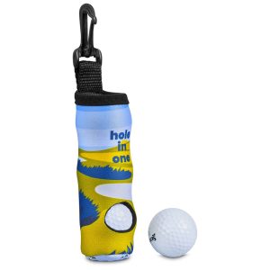 SPre-Printed Sample Hoppla Albatross Neoprene Golf Ball Pouch