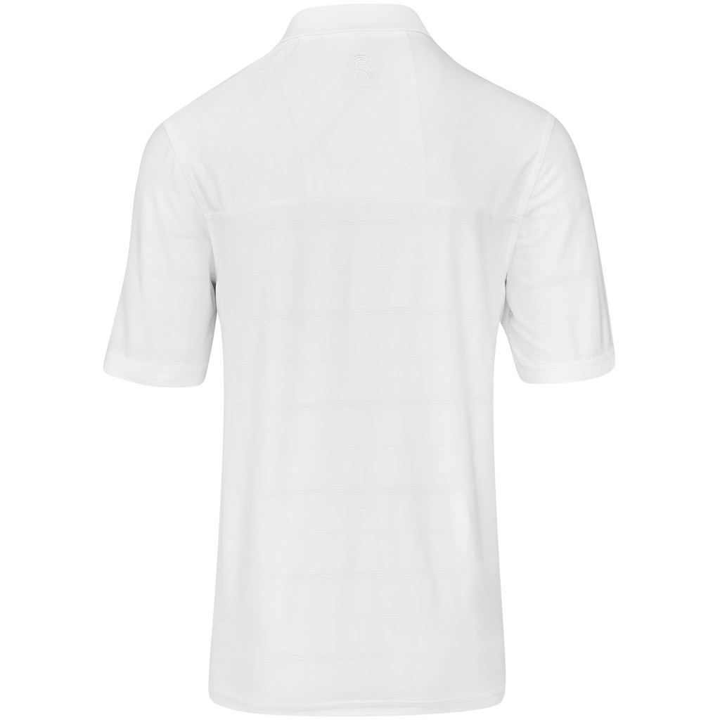 Mens Admiral Golf Shirt - White - Image 2