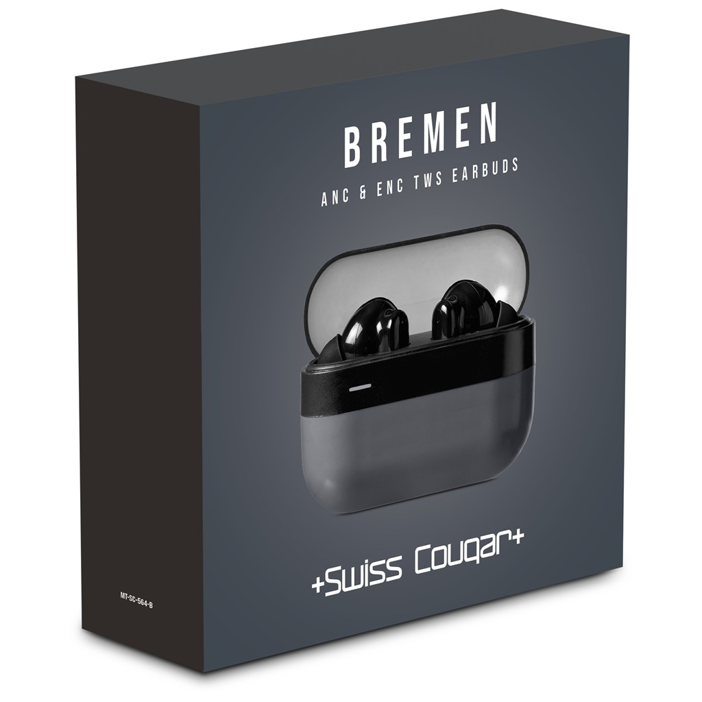 Swiss Cougar Bremen ANC And ENC TWS Earbuds - Image 3