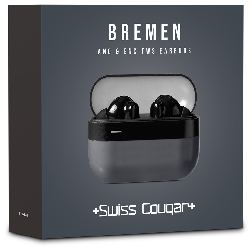 Swiss Cougar Bremen ANC And ENC TWS Earbuds - Image 4