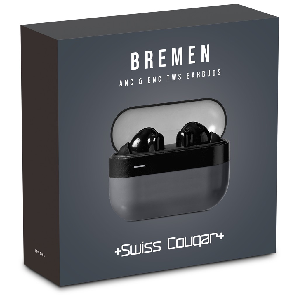 Swiss Cougar Bremen ANC And ENC TWS Earbuds - Image 2