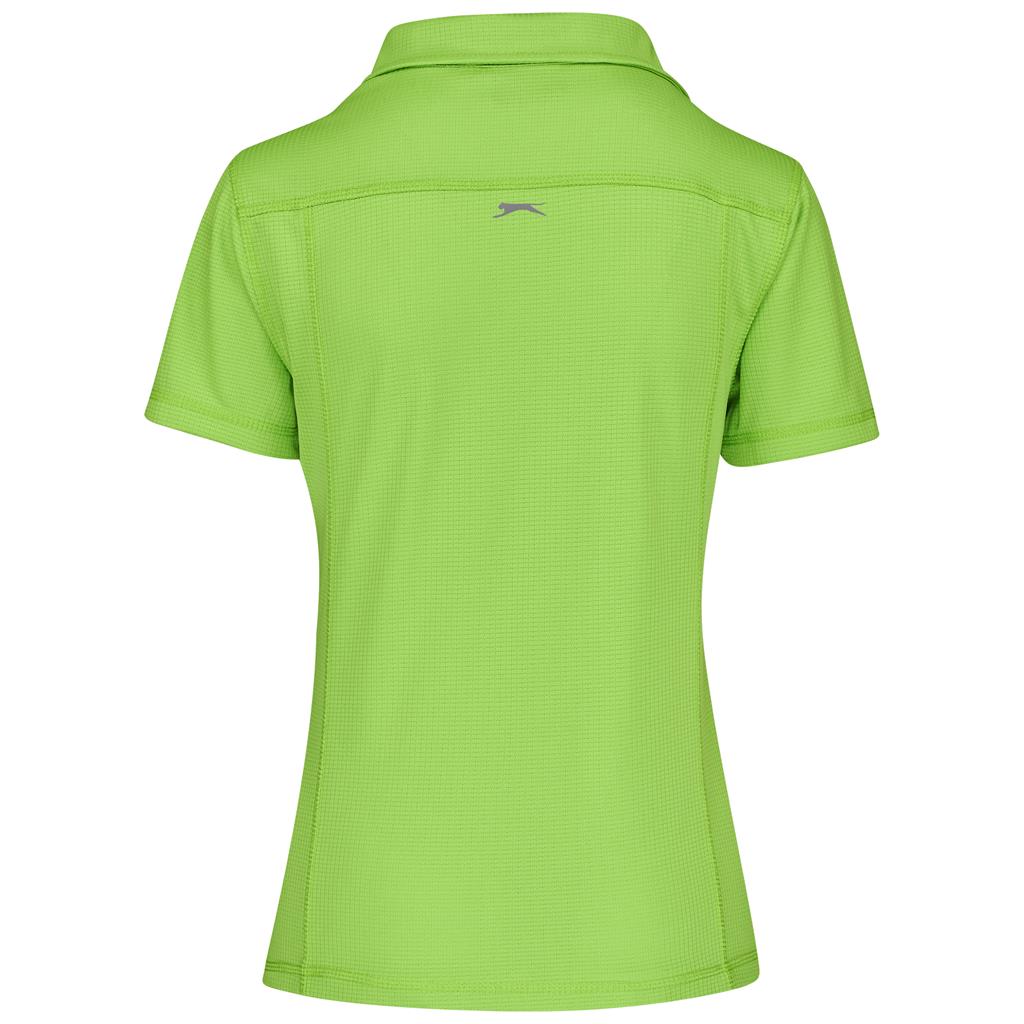 Ladies Hydro Golf Shirt - Lime - Image 2