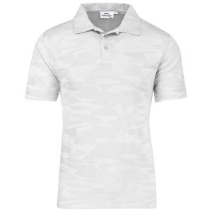 Mens Volition Golf Shirt - White