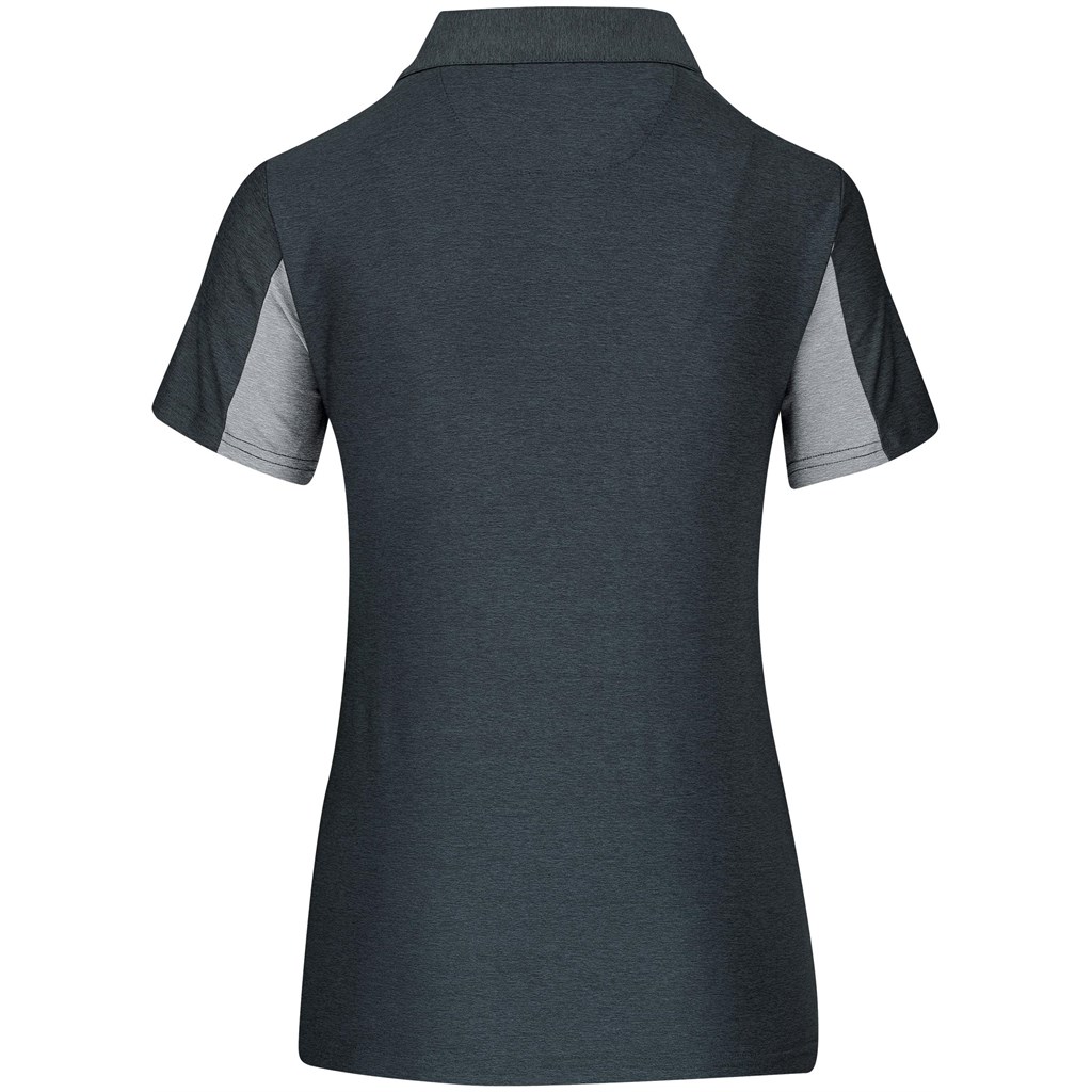 Ladies Dorado Golf Shirt - Black - Image 2
