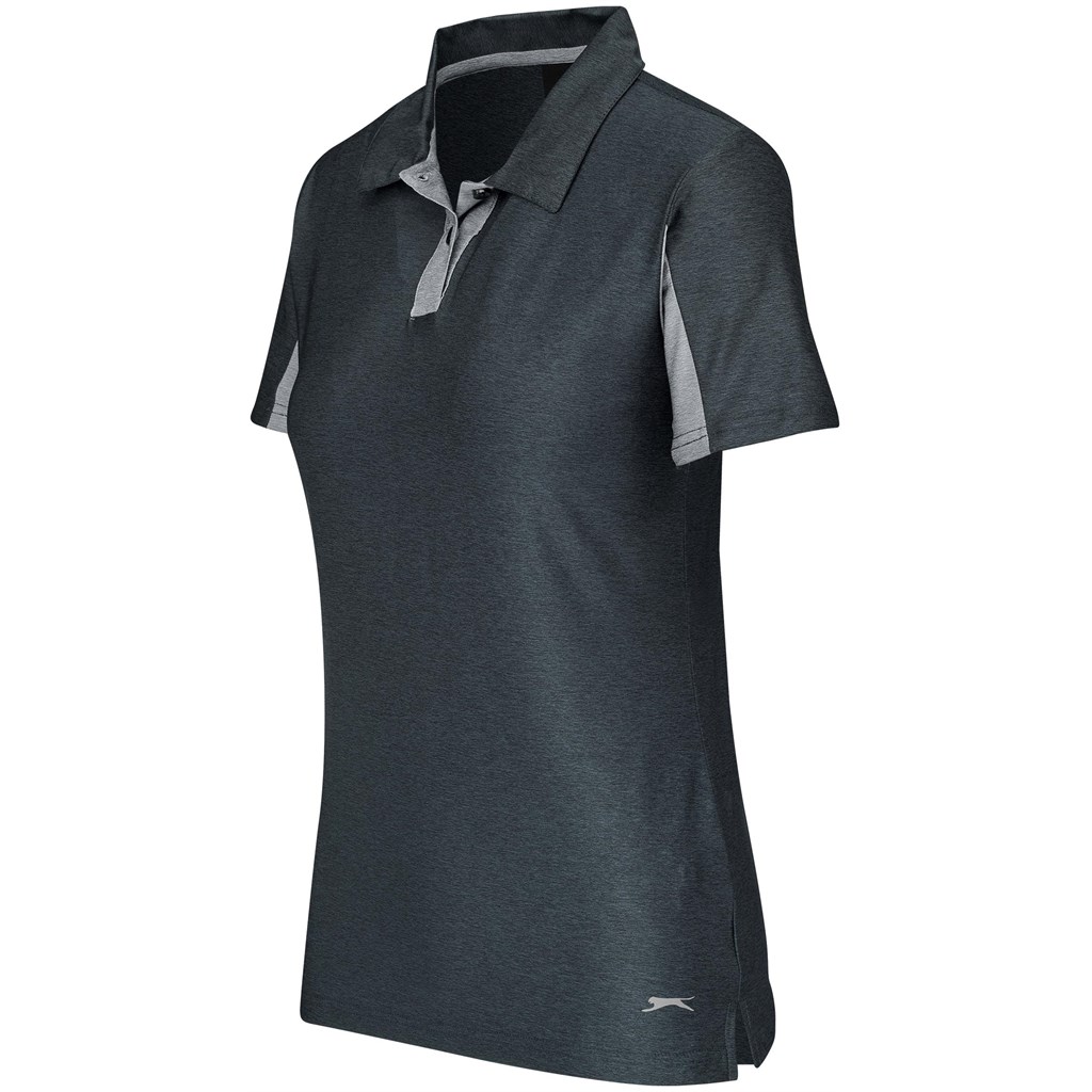Ladies Dorado Golf Shirt - Black - Image 3